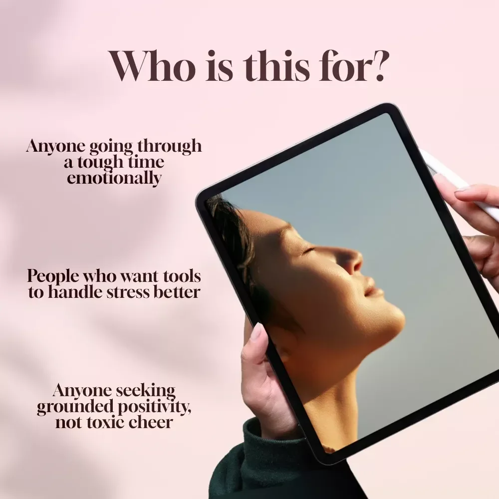 Light in the Storm: How to Stay Positive When Life Gets Tough | Digital Guide on How to Think Positive When Bad Things Happen | Printable PDF