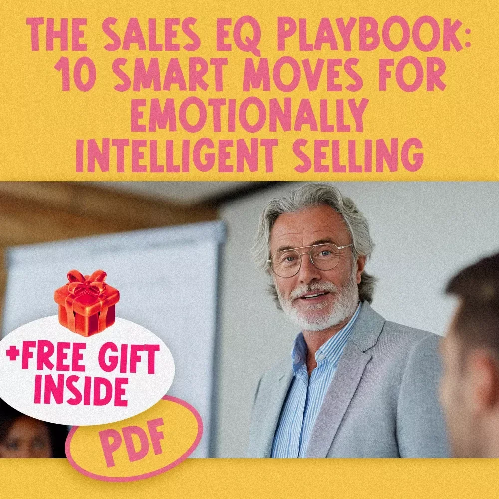 The Sales EQ Playbook: 10 Smart Moves for Emotionally Intelligent Selling | Emotional Intelligence for Sales Success Checklist | Digital Download for Sales Professionals