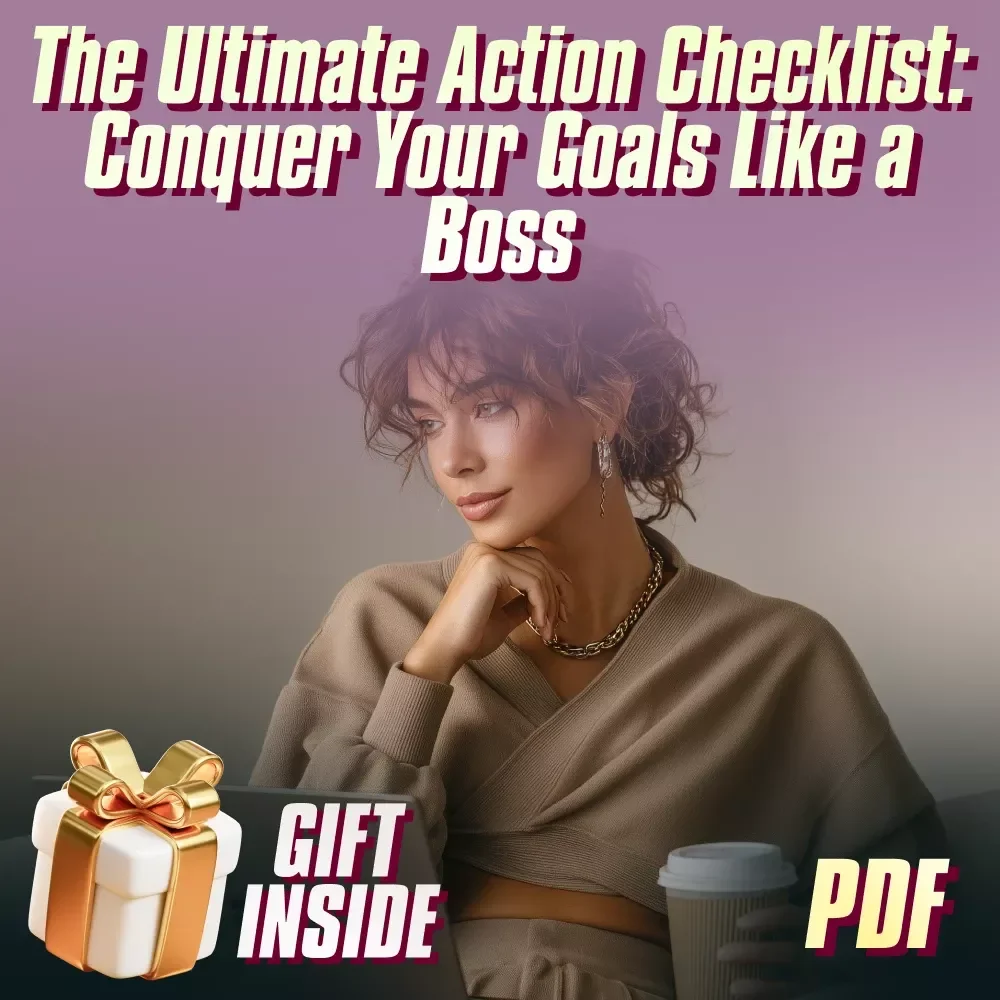 The Ultimate Action Checklist: Conquer Your Goals Like a Boss | Motivational Goal Planner for Managers | How Managers Can Use Effective Communication to Motivate Employees
