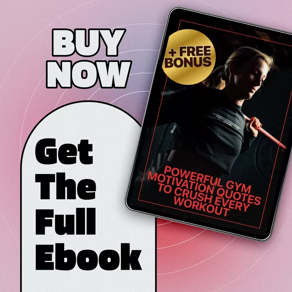 Powerful Gym Motivation Quotes to Crush Every Workout | Fitness eBook | Digital Download | Gym Motivation Quotes for Inspiration, Strength & Consistency