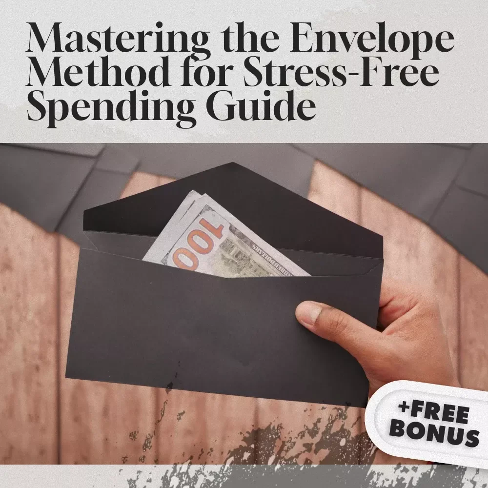 Mastering the Envelope Method for Stress-Free Spending | Budgeting Guide, Digital Download for Envelope Savings, Debt-Free Living