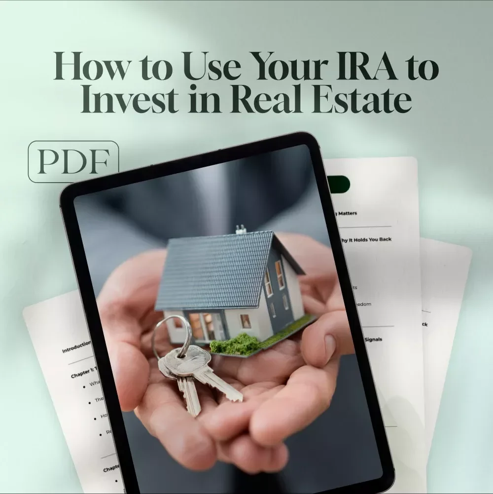 How to Use Your IRA to Invest in Real Estate | Self-Directed IRA Real Estate Investing Guide | Digital Download eBook for Wealth-Building