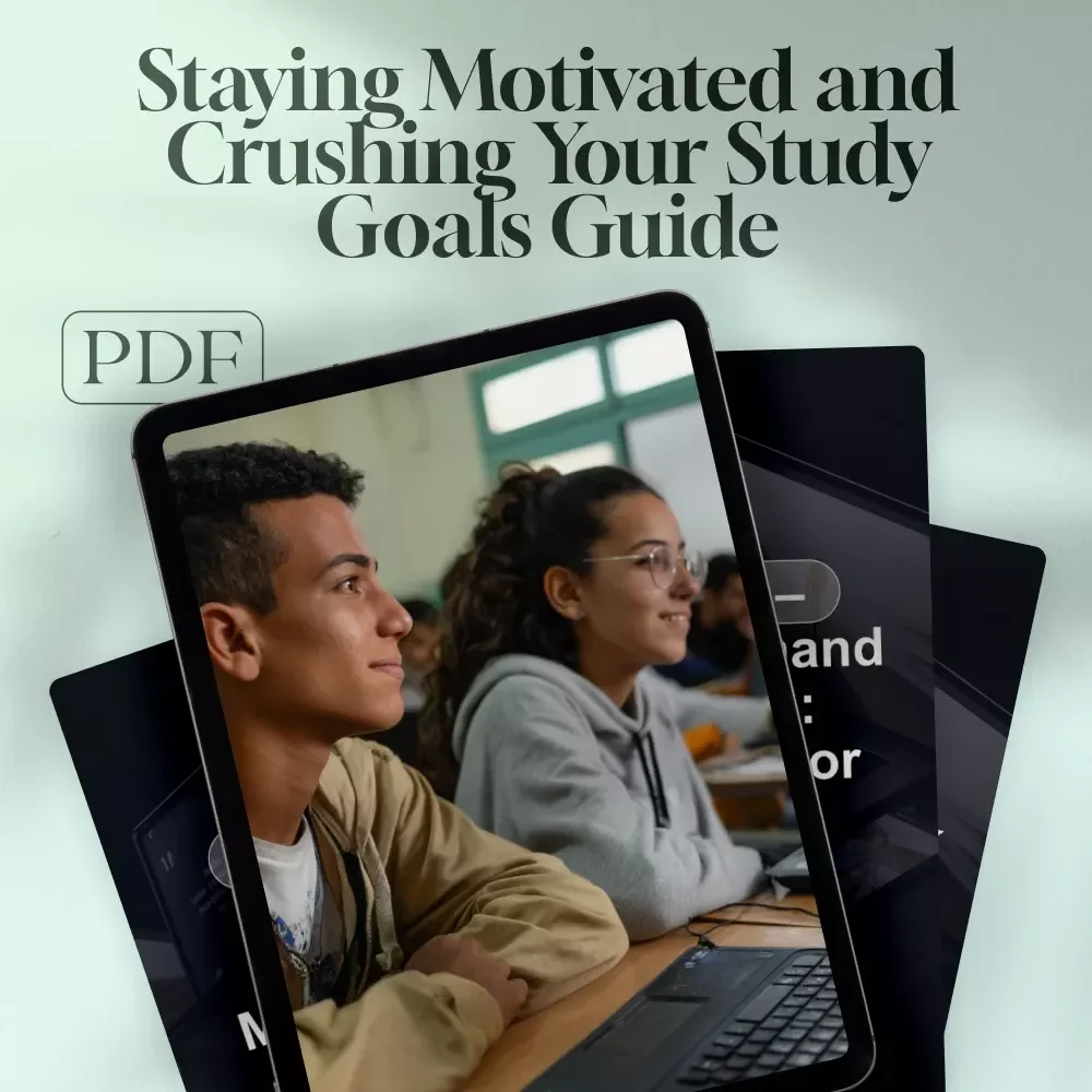 A Practical Guide to Staying Motivated and Crushing Your Study Goals | How Can I Motivate Myself to Study | Digital Motivation Guide for Students