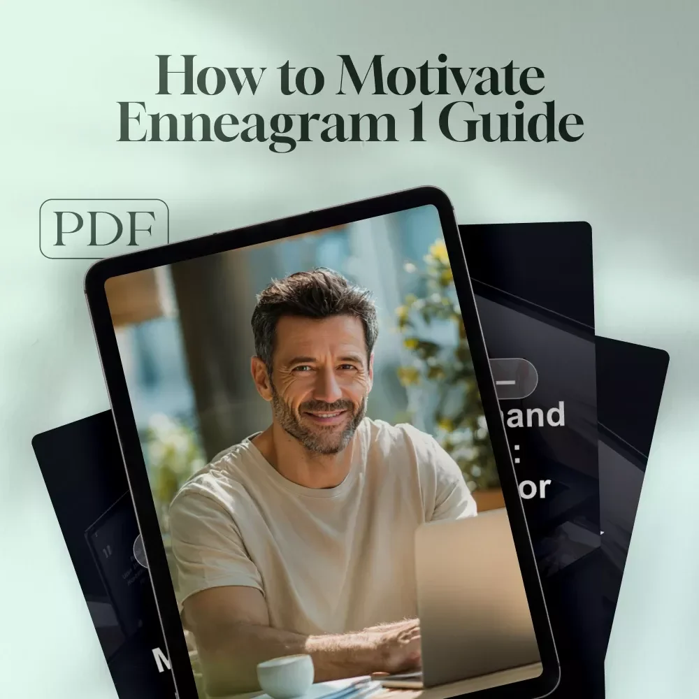 The Motivated Perfectionist: How to Inspire and Empower Enneagram 1s – Guide for How to Motivate Enneagram 1, Digital Download PDF, Enneagram Type 1 Motivation Resource