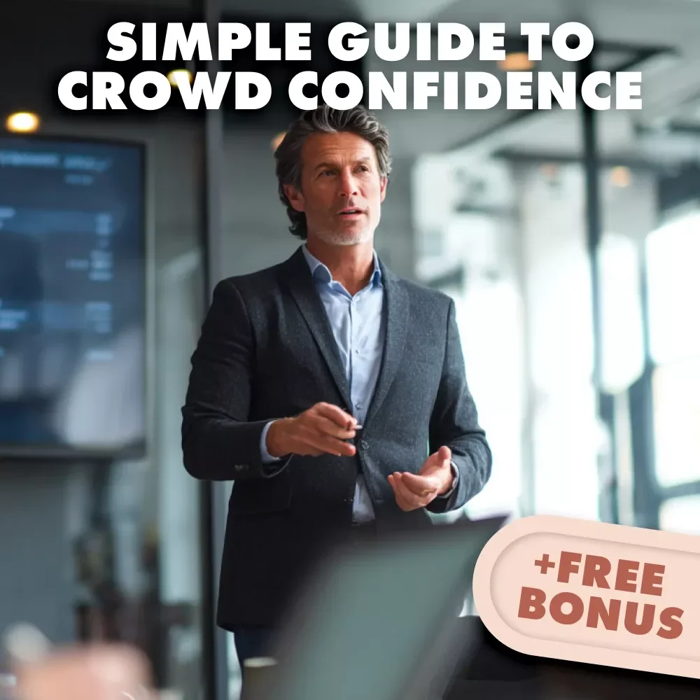 Own the Room: A Simple Guide to Crowd Confidence | Digital Guide on How to Be Confident in Crowd | Self-Help eBook for Public Speaking & Social Confidence