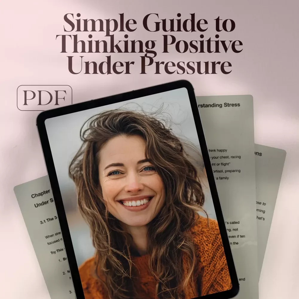 Bright Side Brain: A Simple Guide to Thinking Positive Under Pressure | Digital Guide for How to Think Positive When Stressed