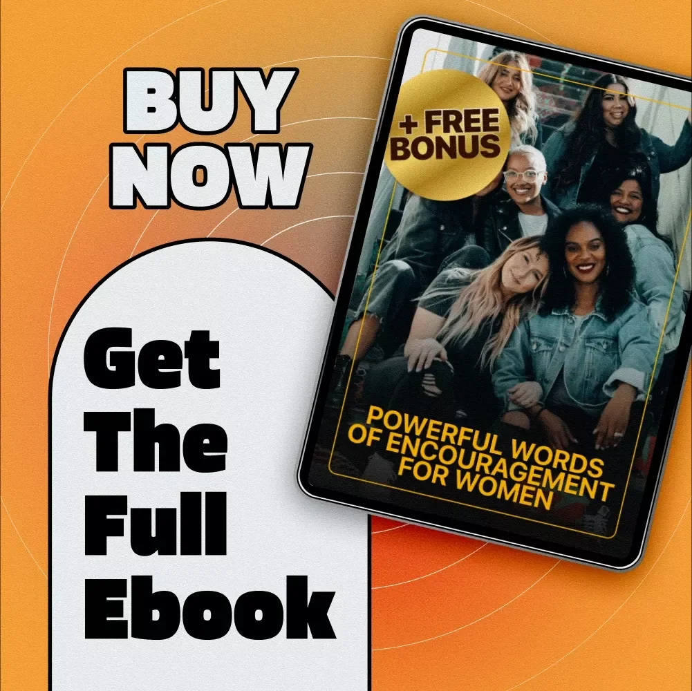 Powerful Words of Encouragement for Women eBook | Uplifting Digital Guide | Daily Affirmations, Self-Talk, Journaling Prompts & More | Words of Encouragement for Women