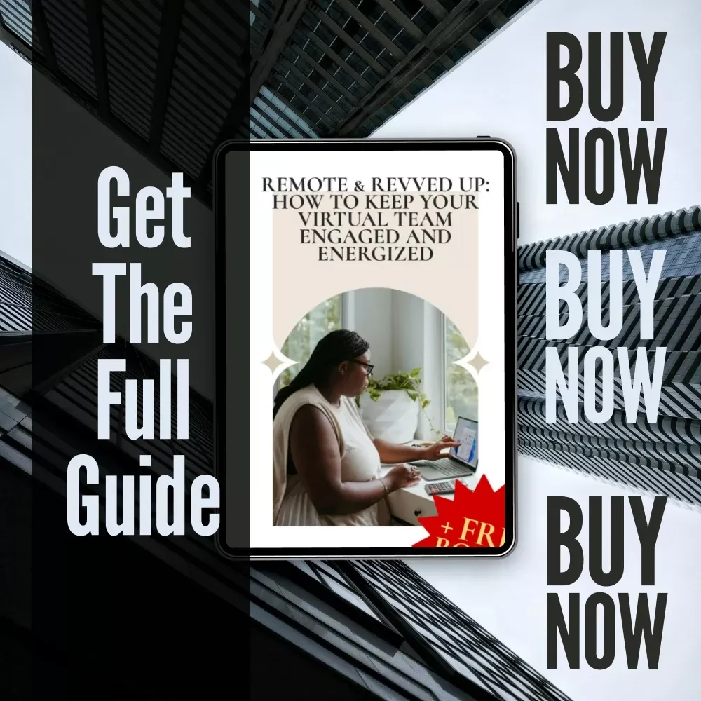 Remote & Revved Up: How to Keep Your Virtual Team Engaged and Energized | Digital Guide for Leaders | How to Motivate Remote Teams eBook PDF | Remote Team Management Download
