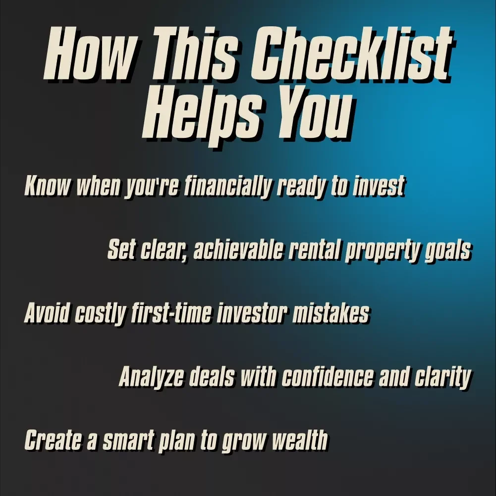 From Dreamer to Landlord | Investment Property Checklist | How to Start Buying Investment Properties | Real Estate Beginner Guide