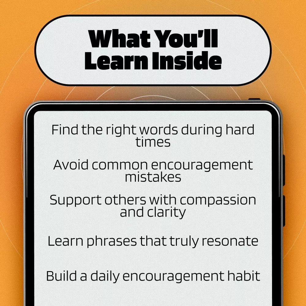 Hope in Words: Encouragement to Light Your Darkest Days | Uplifting eBook of Words of Encouragement for Hard Times, Digital Guide to Help You Heal and Support Others