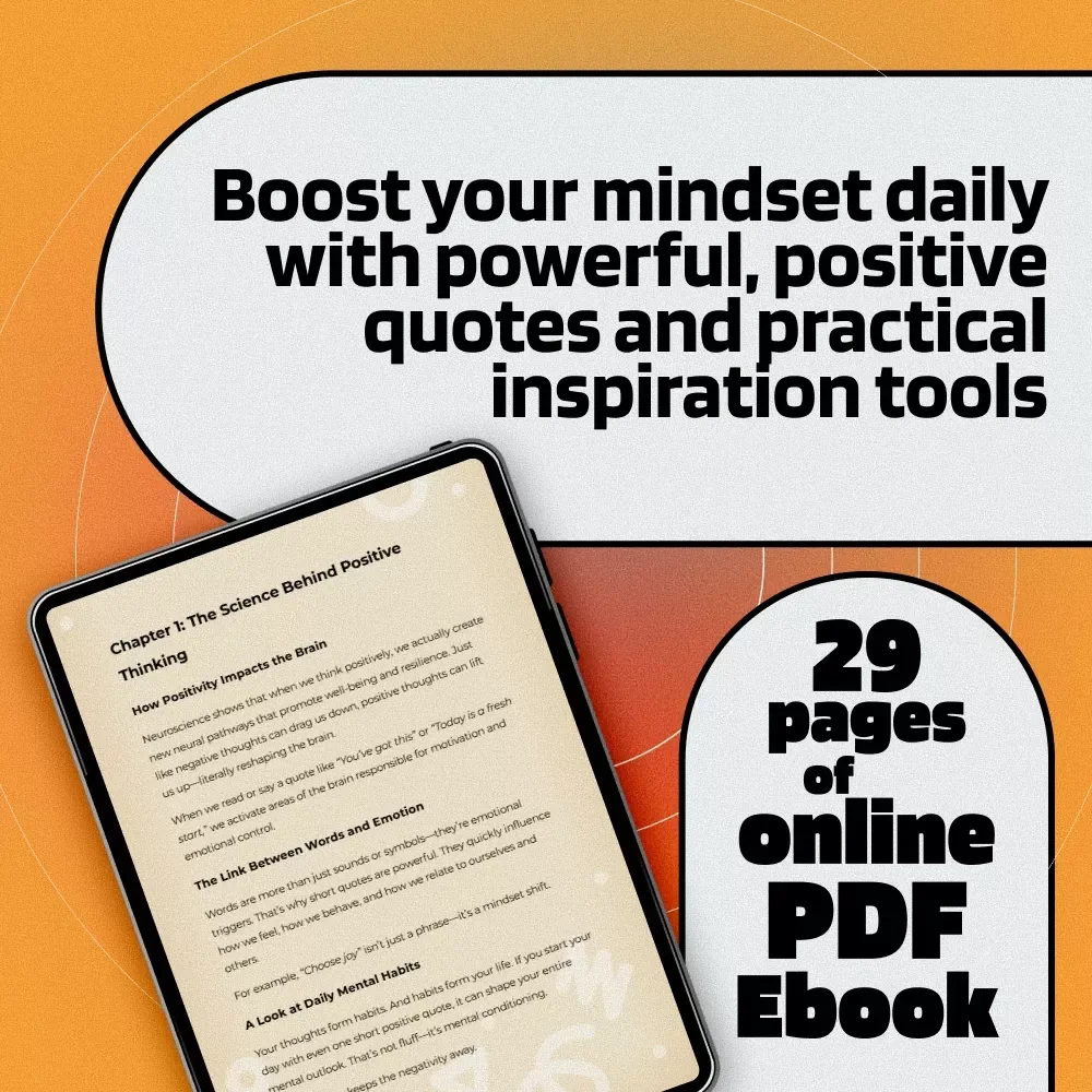 Powerful Little Words: Short Quotes to Spark Positive Thinking