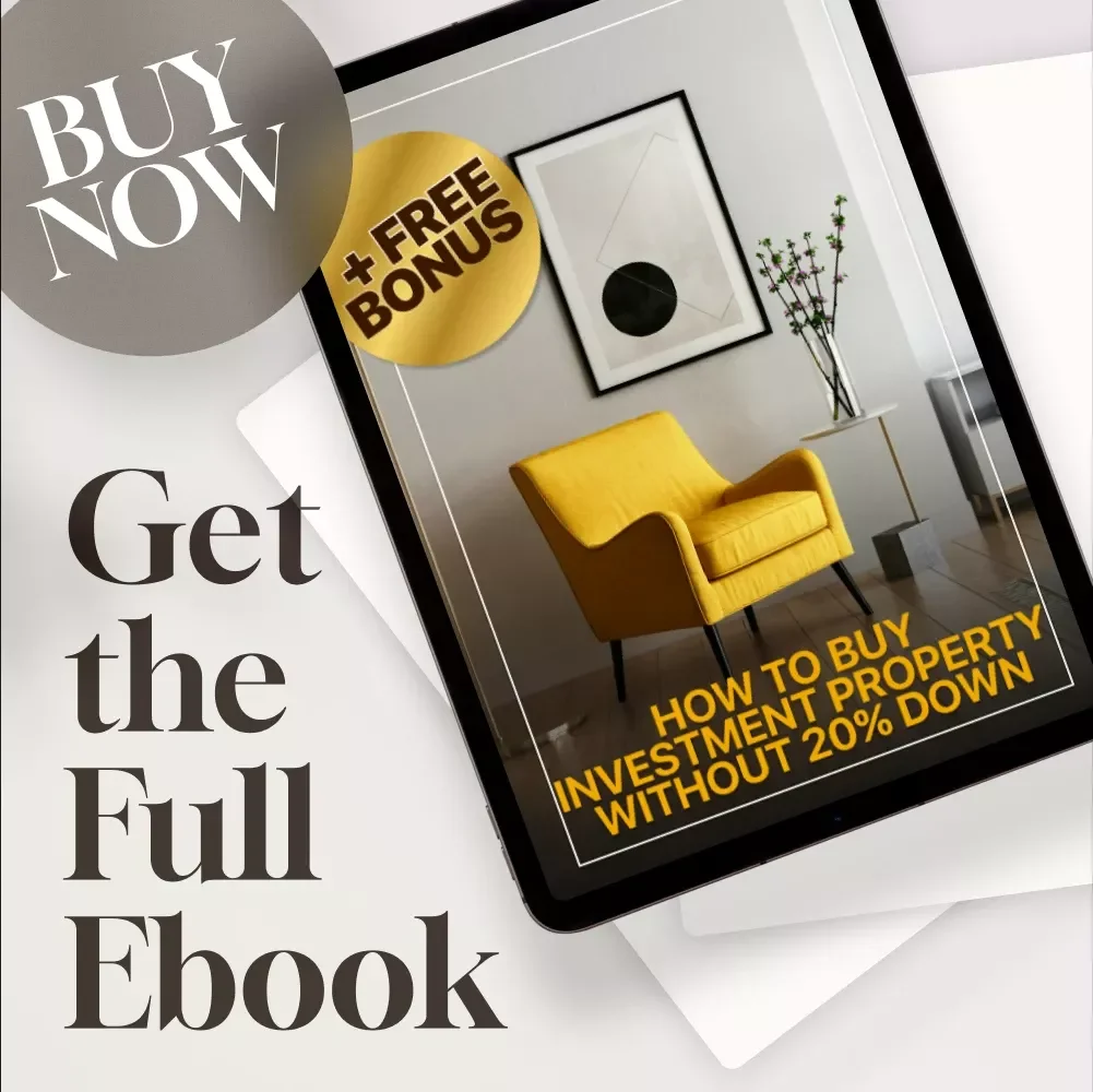 How to Buy Investment Property Without 20% Down | Real Estate eBook | Creative Financing Guide | Digital Download for Property Investors