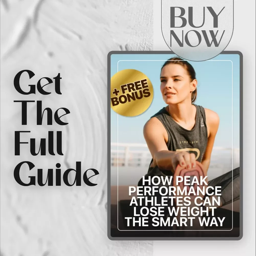 How Peak Performance Athletes Can Lose Weight the Smart Way | Weight Loss Guide for Athletes | Digital Download eBook on How to Lose Weight as an Athlete