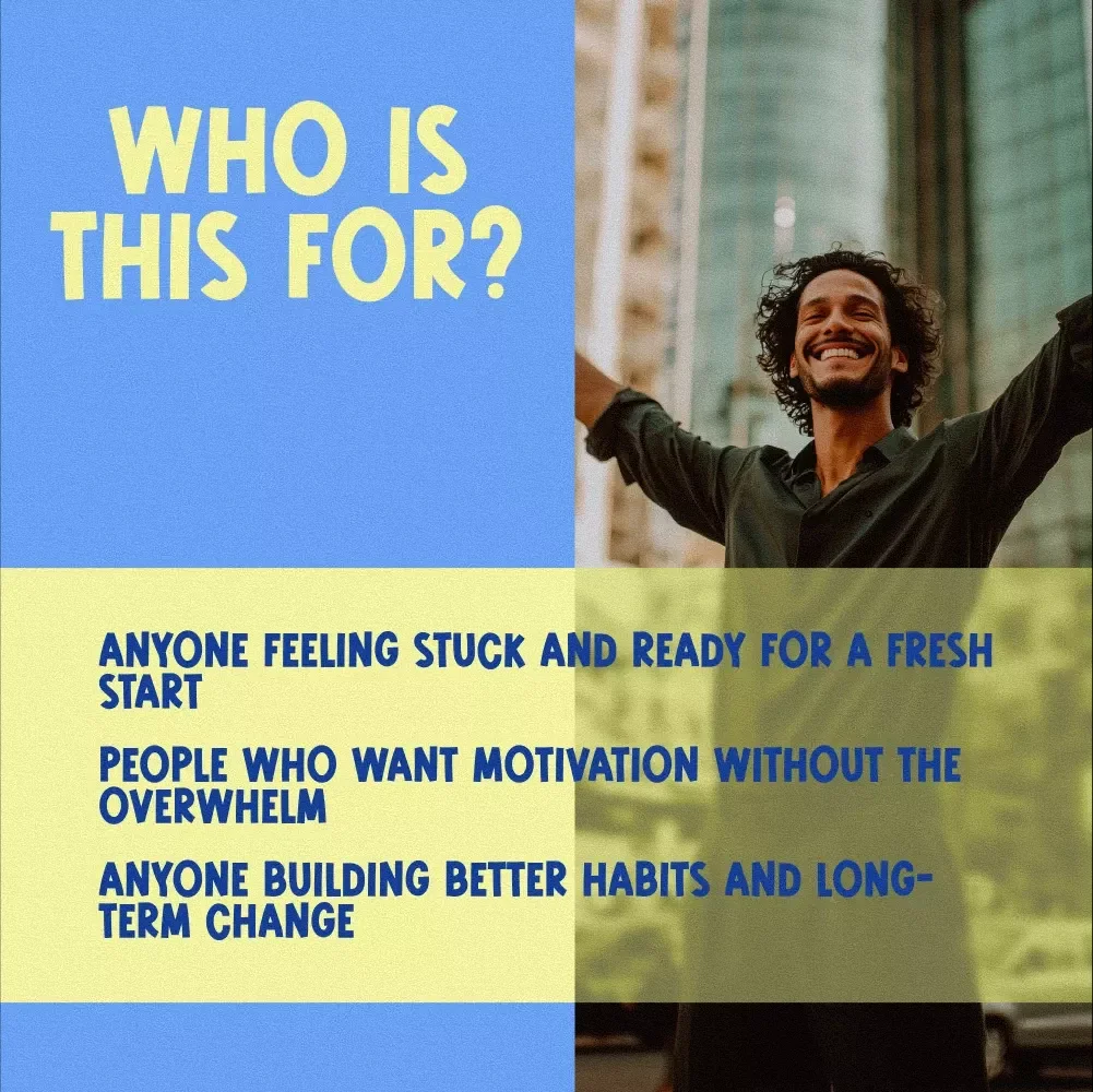 Your Ultimate Motivation Kickstart Checklist | Digital Guide to How to Motivate Yourself to Change Your Behavior