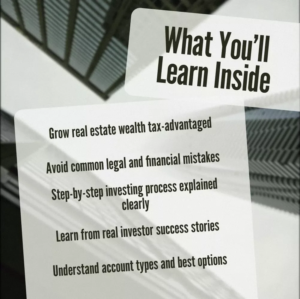 How to Use Retirement Funds to Buy Real Estate | Self-Directed IRA Guide, eBook for Investors, Retirement Real Estate Checklist PDF