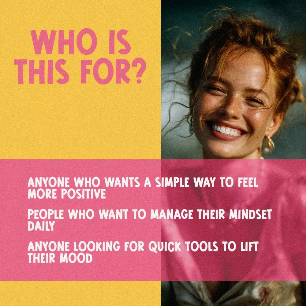 Checklist: Bright Mind Boost — Your Simple Daily Guide to Staying Positive | Digital Download for How to Keep Positive Thoughts