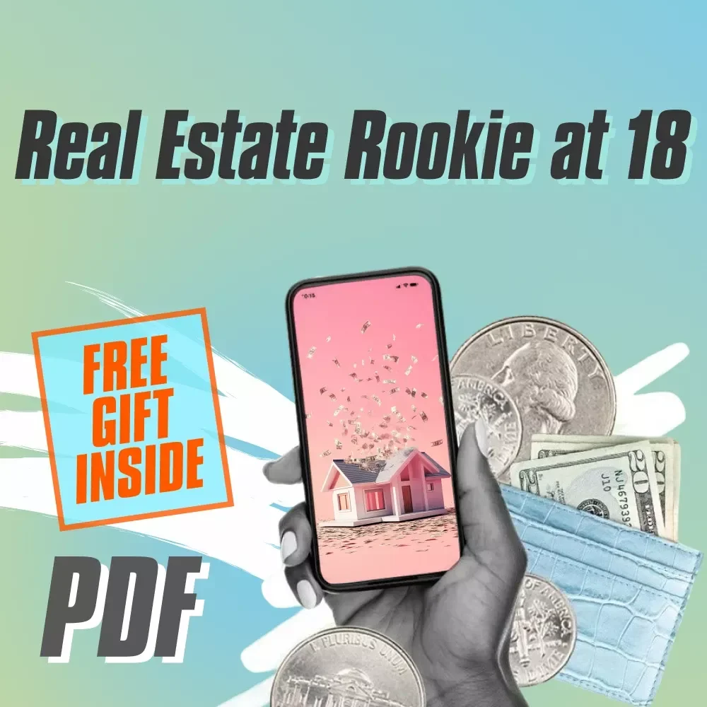 Real Estate Rookie at 18 – Checklist to Learn How to Get Into Real Estate at 18 | Beginner Real Estate Guide for Teens and Young Adults