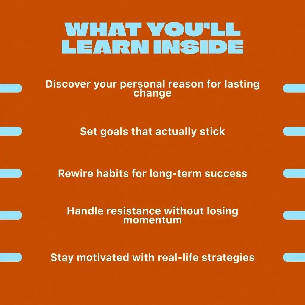 Spark Your Shift: How to Motivate Yourself to Change for Good | Digital Guide for Behavior Change, Personal Growth & Self-Motivation