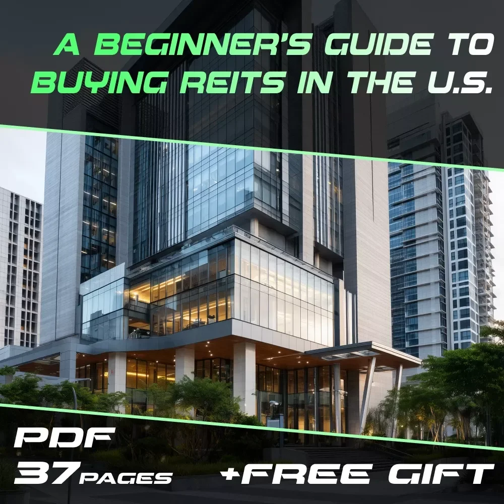 A Beginner’s Guide to Buying REITs in the U.S. | How to Buy a REIT in US eBook for Beginner Investors | Digital Download