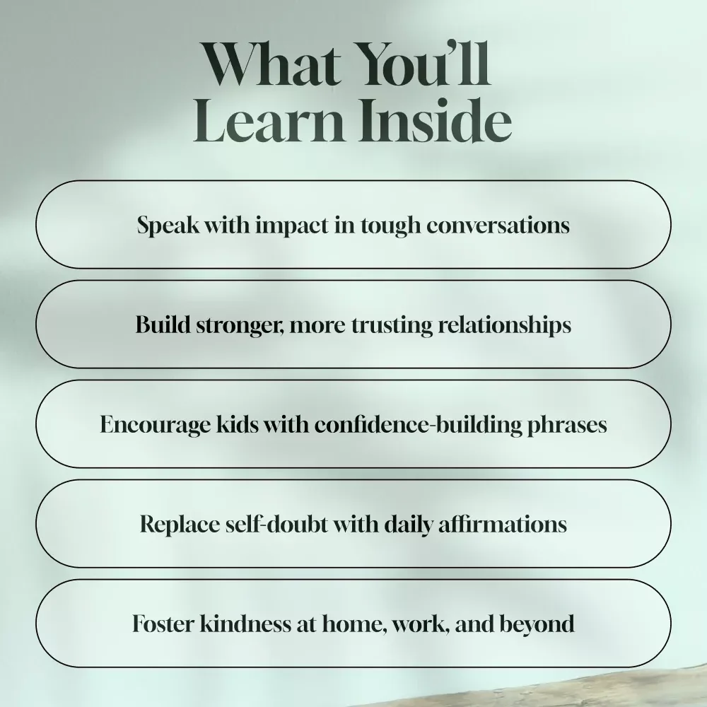 Speak Life: Uplifting Words That Make a Difference | Encouragement eBook | Words of Encouragement Guide | Digital Download