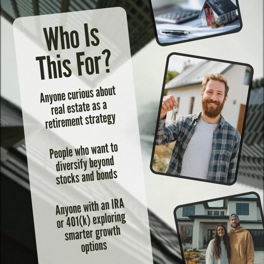 How to Use Retirement Funds to Buy Real Estate | Self-Directed IRA Guide, eBook for Investors, Retirement Real Estate Checklist PDF