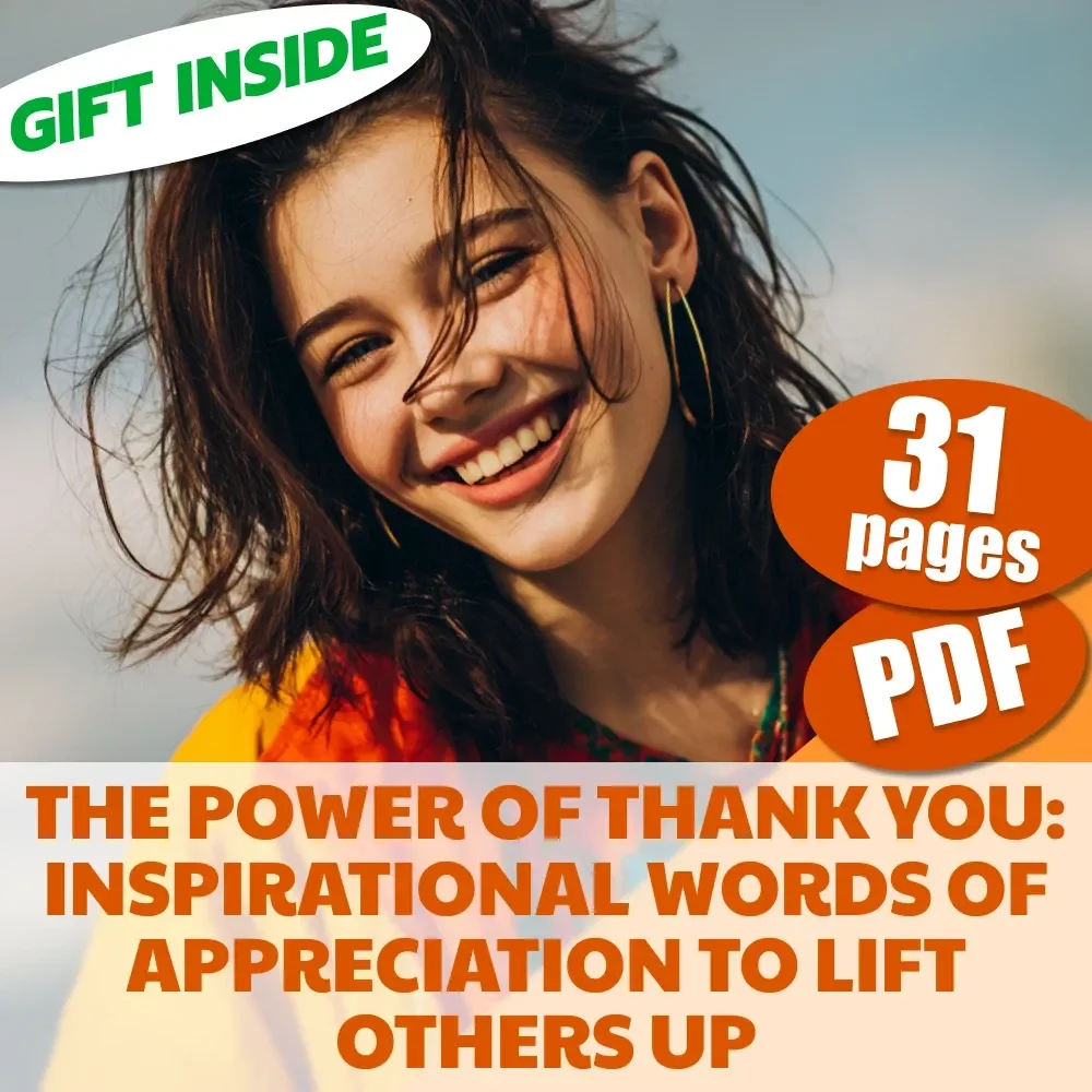 The Power of Thank You: Inspirational Words of Appreciation to Lift Others Up | Gratitude eBook | Digital Download Guide