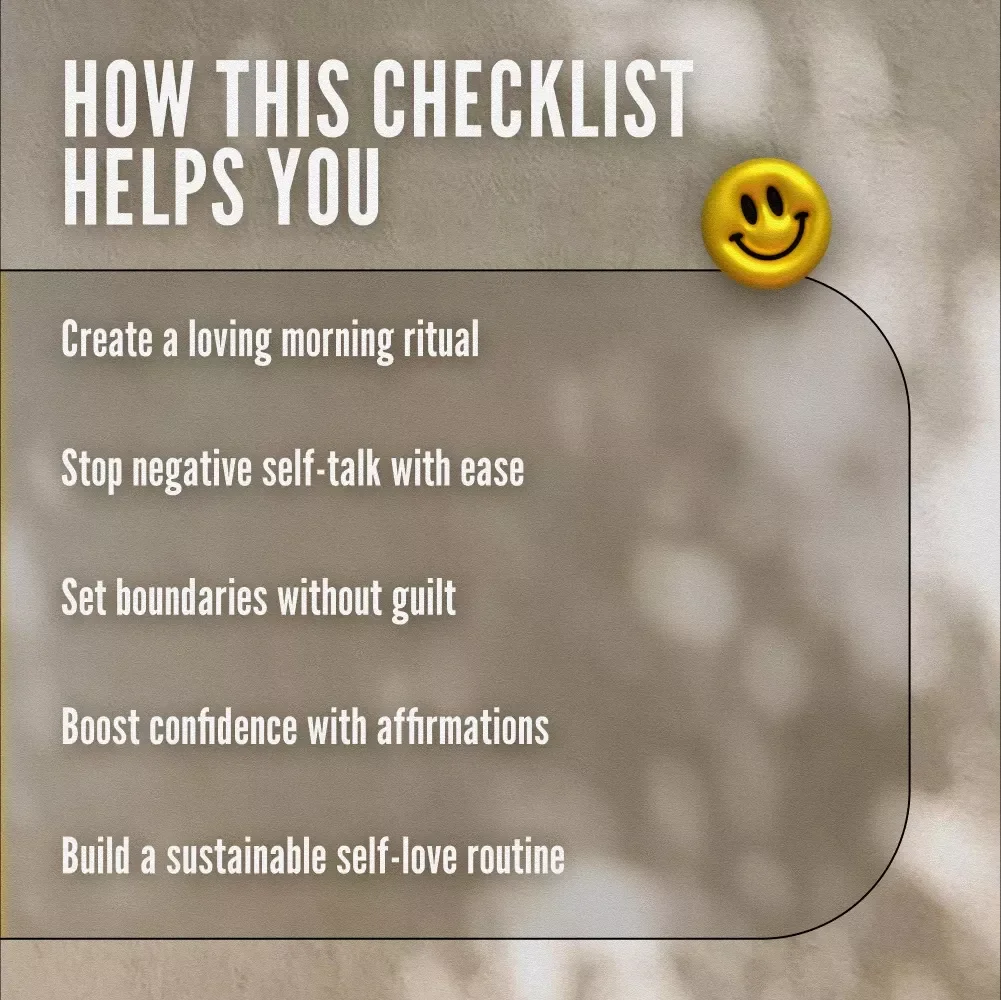 Your Radiate You Self-Love Checklist: Simple Steps to Shine Brighter Every Day | Self-Love Checklist | Ways to Self Love Guide | Digital Download