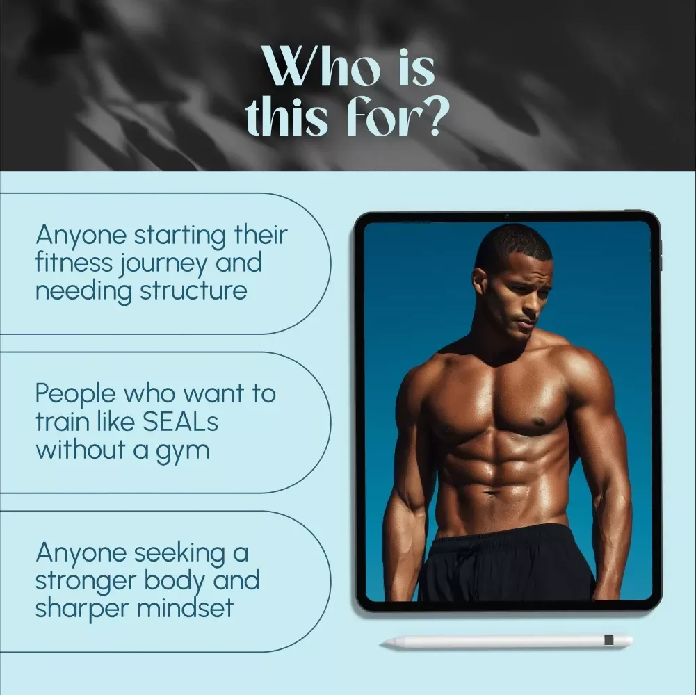 The Ultimate Guide to the Navy SEAL Workout Routine | SEAL Fitness Plan eBook | Navy SEAL Training Program | Digital Download Fitness Guide