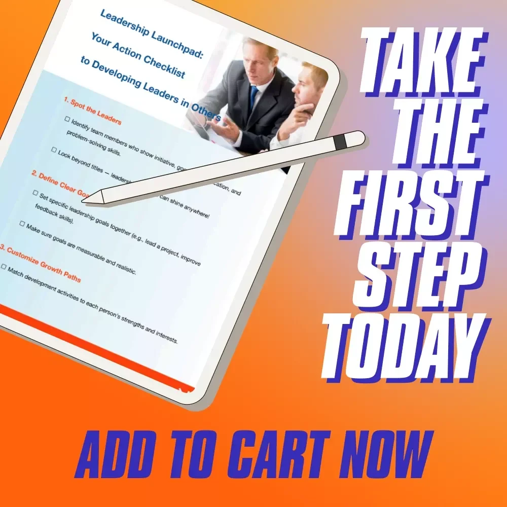 Leadership Launchpad: Your Action Checklist to Developing Leaders in Others | Digital Download | How to Develop Leadership Skills in Others