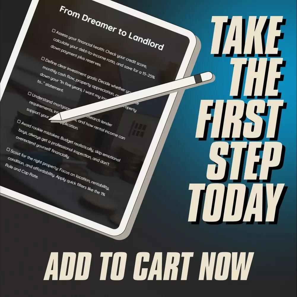 From Dreamer to Landlord | Investment Property Checklist | How to Start Buying Investment Properties | Real Estate Beginner Guide