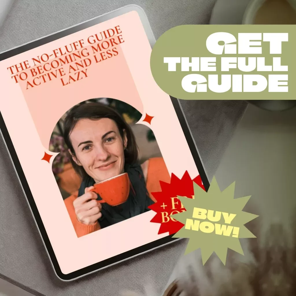 The No-Fluff Guide to Becoming More Active and Less Lazy | Digital Guide for Motivation, Habits & Daily Energy | How to Become More Active and Less Lazy eBook
