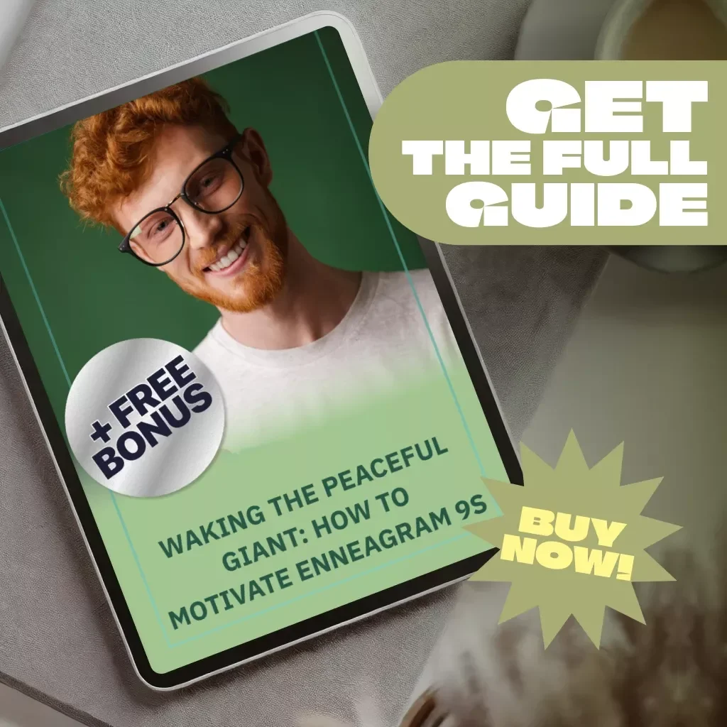Waking the Peaceful Giant: How to Motivate Enneagram 9s | Digital Guide for Understanding and Inspiring Type 9s | Motivation for Peacemakers