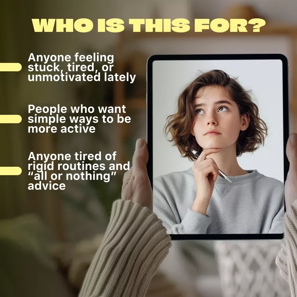 The No-Fluff Guide to Becoming More Active and Less Lazy | Digital Guide for Motivation, Habits & Daily Energy | How to Become More Active and Less Lazy eBook