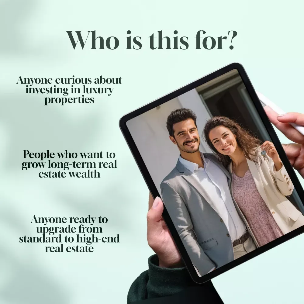 Smart Tips for Luxury Real Estate Investment Guide | Digital Download | Luxury Real Estate Investment Tips eBook