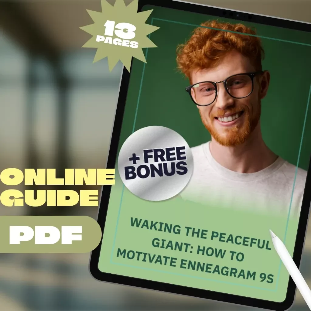 Waking the Peaceful Giant: How to Motivate Enneagram 9s | Digital Guide for Understanding and Inspiring Type 9s | Motivation for Peacemakers