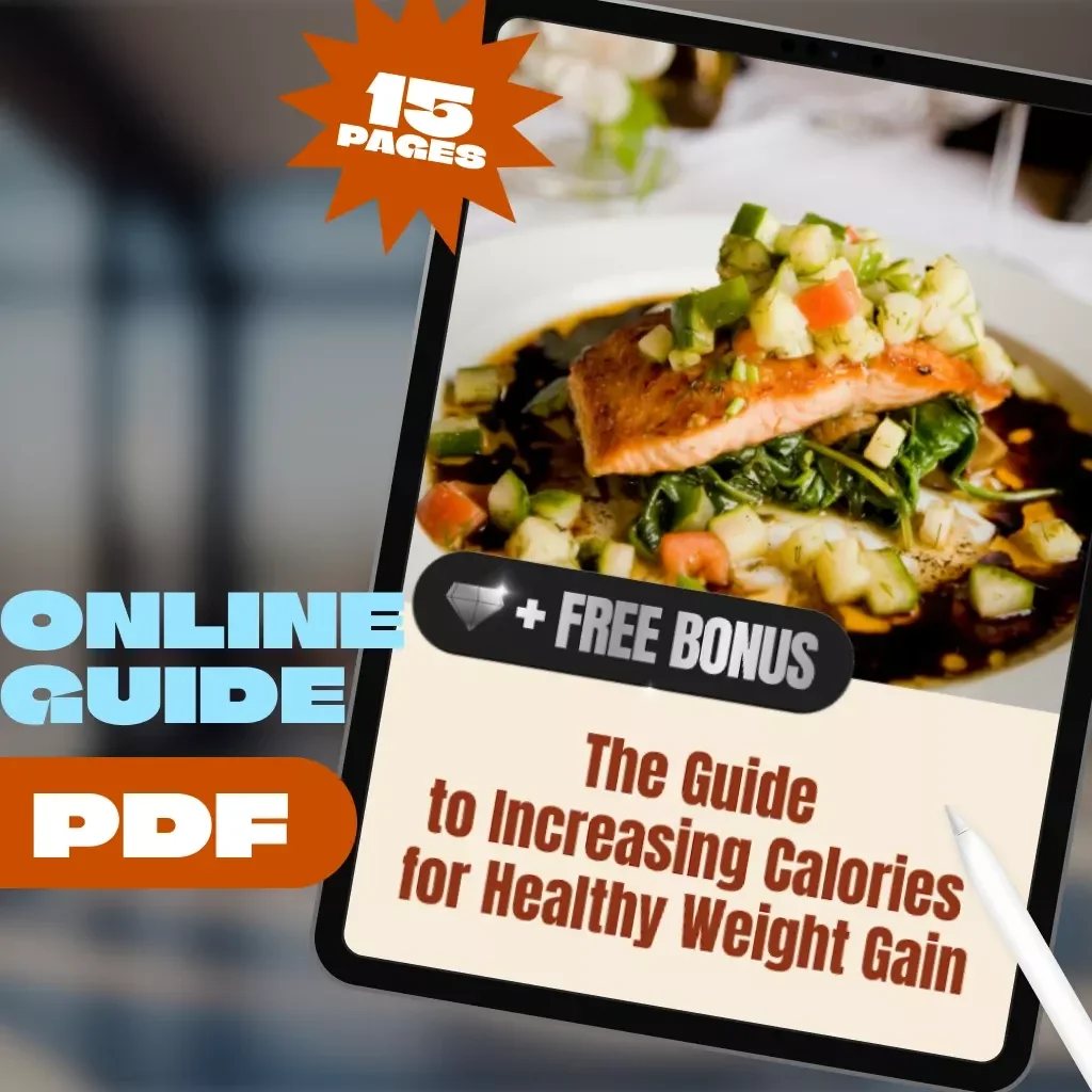 The Guide to Increasing Calories for Healthy Weight Gain | How to Increase Calories to Gain Weight | High-Calorie Diet eBook for Healthy Weight Gain