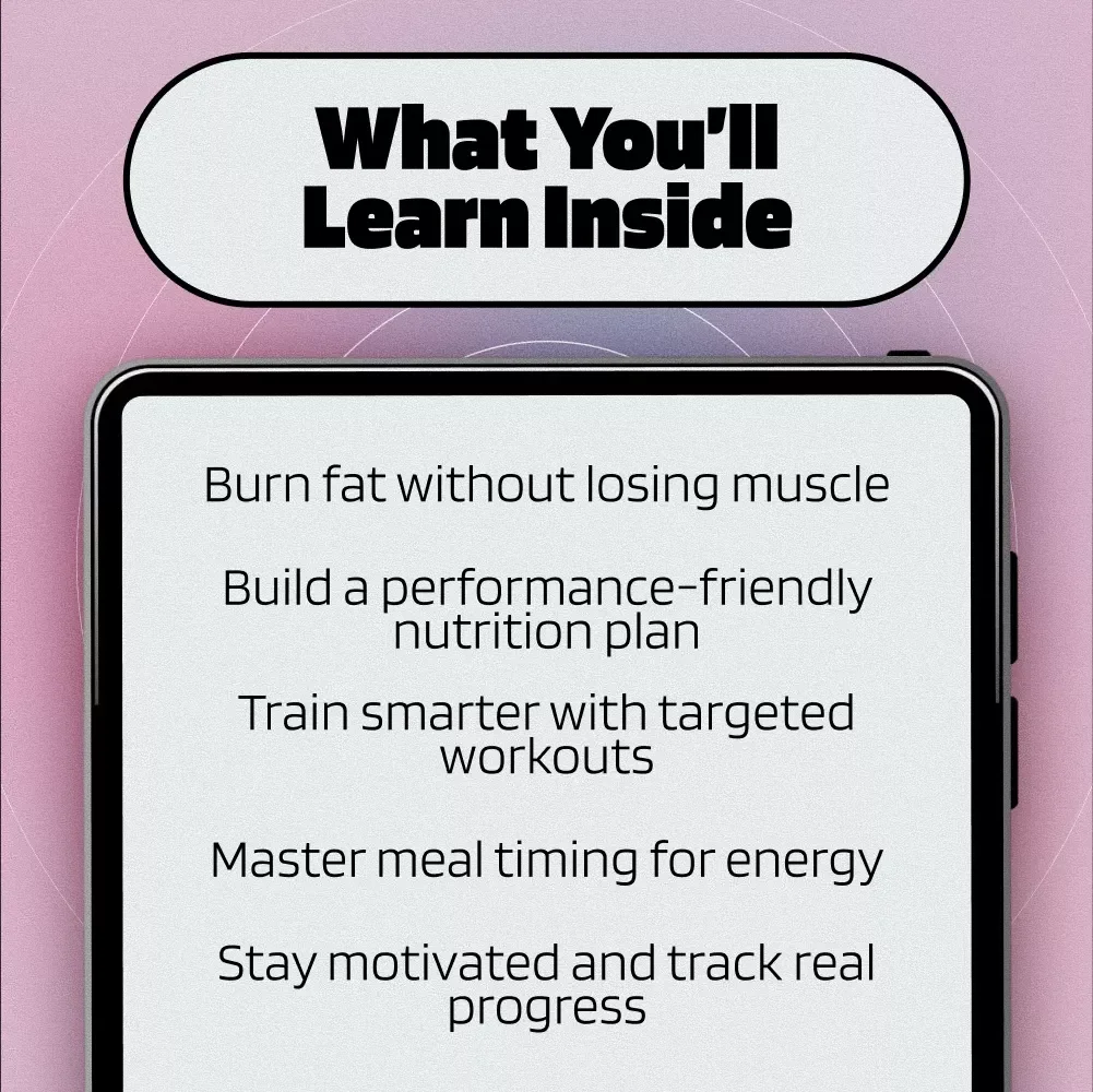 The Athlete's Guide to Losing Weight Without Sacrificing Performance | eBook for How to Lose Weight as an Athlete | Digital Download Guide
