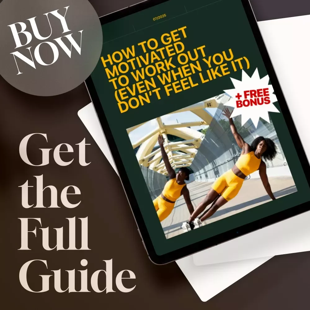 How to Get Motivated to Work Out (Even When You Don’t Feel Like It) | Digital Guide for Workout Motivation, Fitness Mindset, and Discipline Building