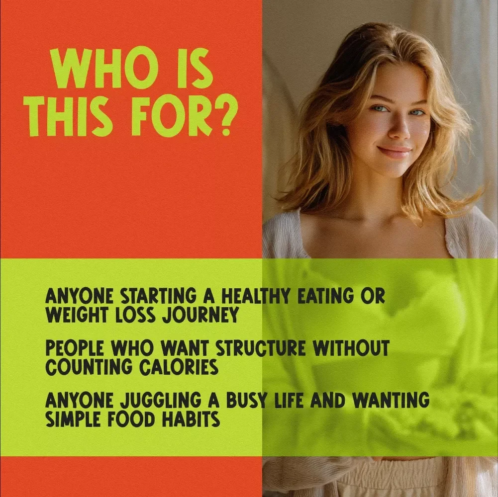 Your Smart & Simple Healthy Eating Checklist | Printable Guide for How to Eat Healthy to Lose Weight | Digital Download for Wellness Goals