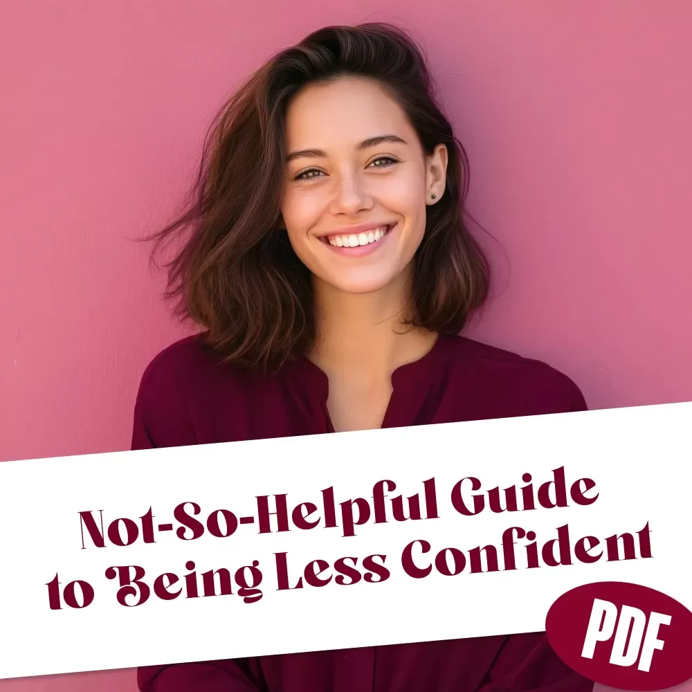 The Art of Shrinking: A Not-So-Helpful Guide to Being Less Confident – Funny eBook, Self-Help Satire, Digital Download, How to Be Less Confident, Guide to Self-Doubt