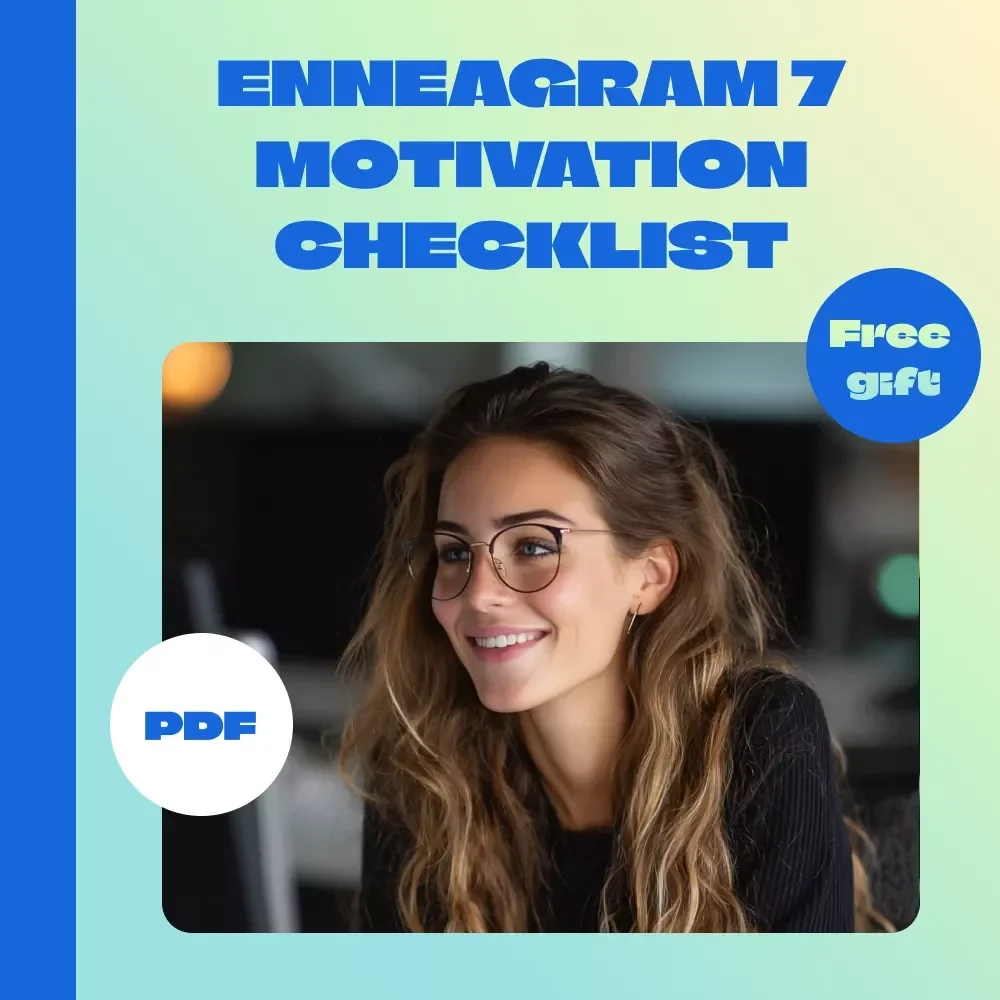 The Ultimate Enneagram 7 Motivation Checklist: Energize Your Enthusiast! | Digital Guide on How to Motivate Enneagram 7 | Instant Download Checklist for Type Seven