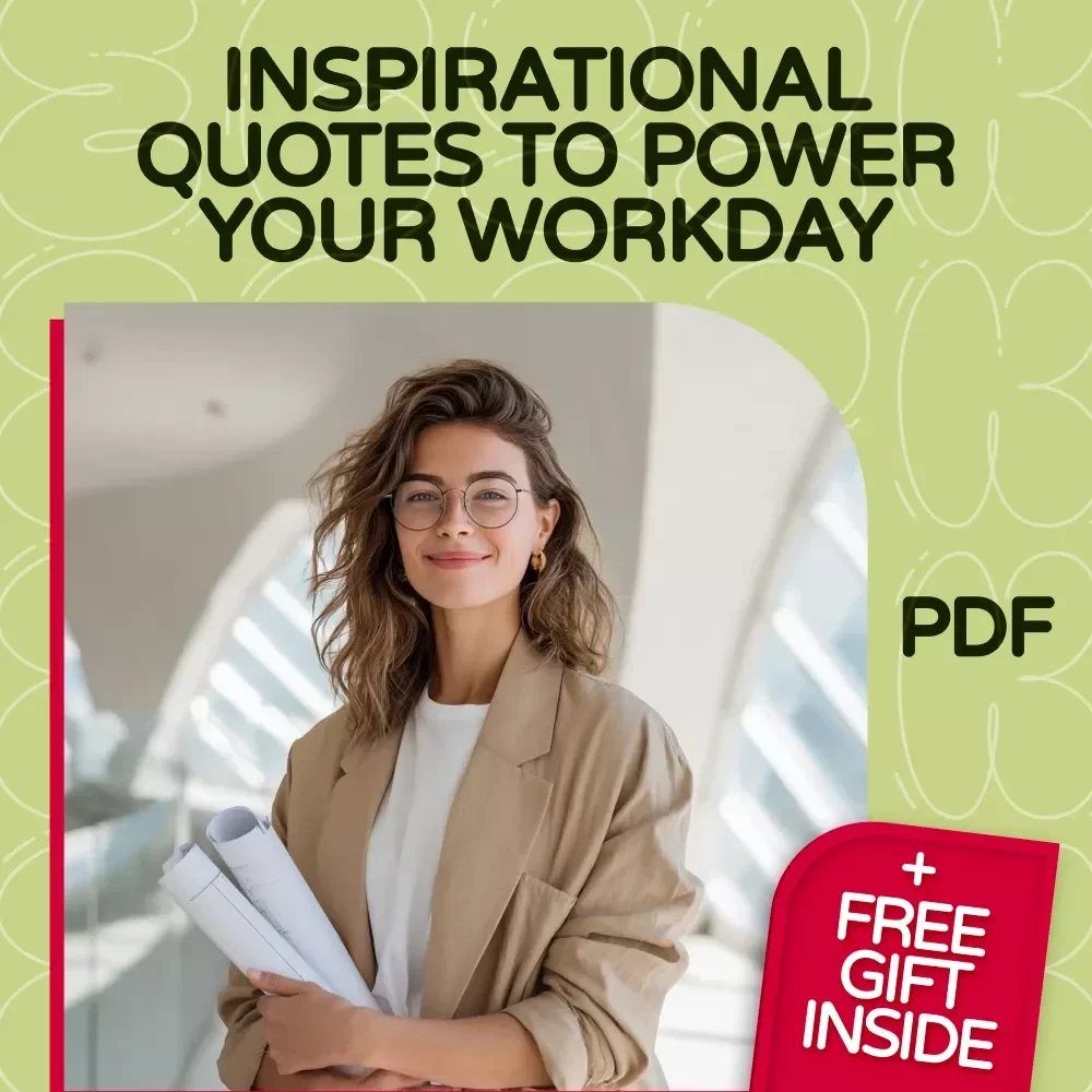 Fuel for the 9-to-5: Inspirational Quotes to Power Your Workday | Motivational eBook for Professionals, Digital Download of Inspirational Quotes for Work