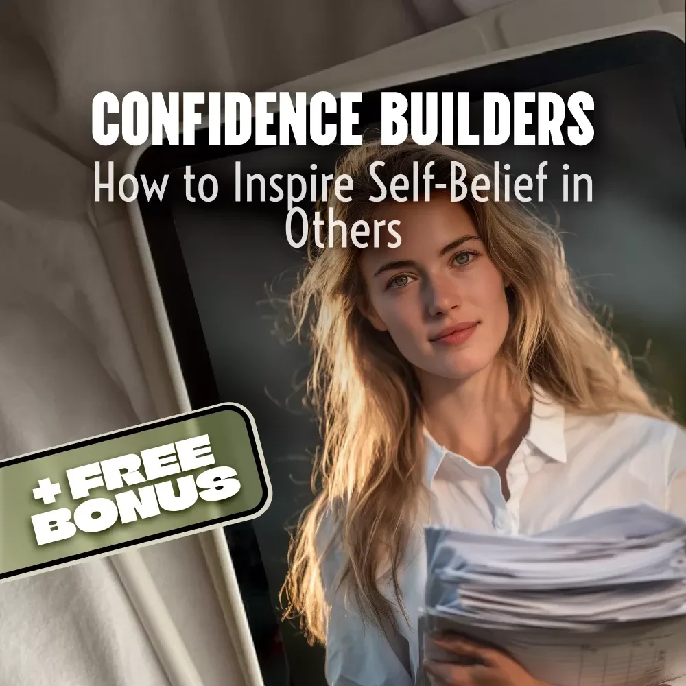 Confidence Builders: How to Inspire Self-Belief in Others | Digital Guide on How to Instill Confidence in Others | Personal Development eBook