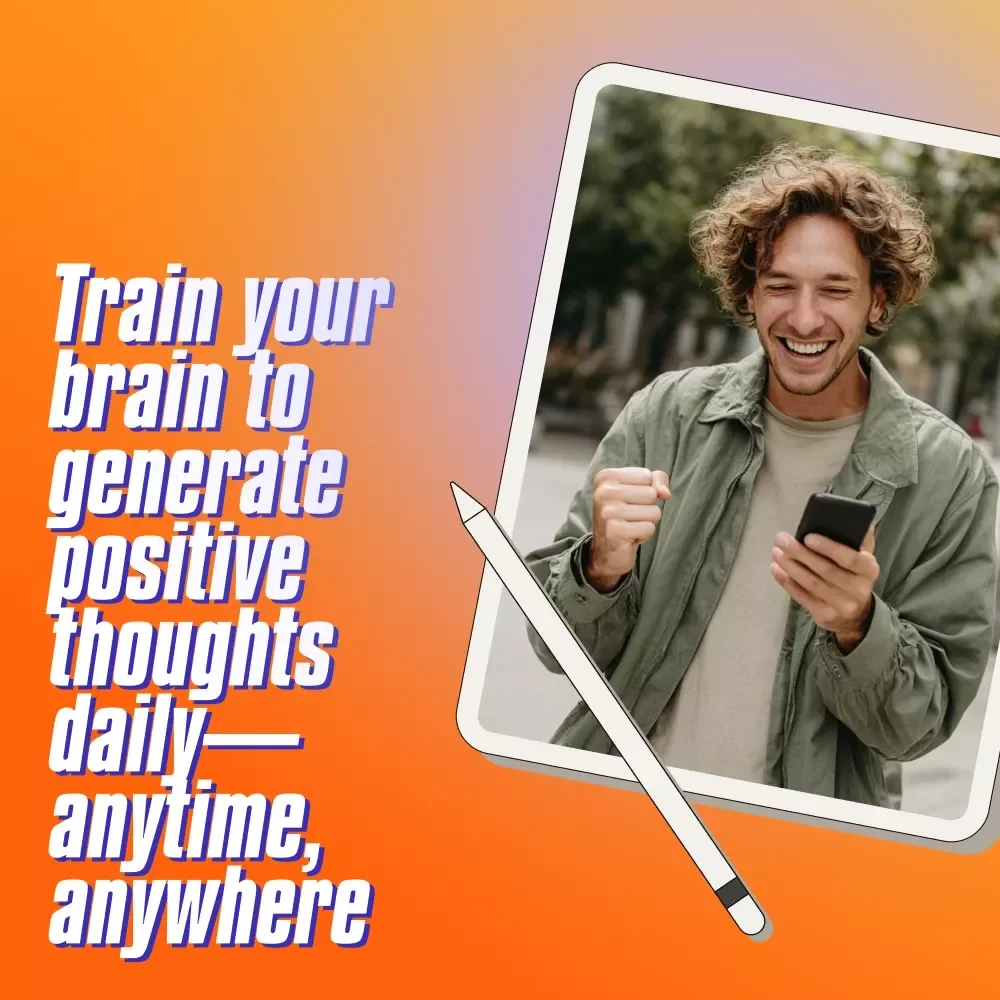 Your Positive Thought Power-Up Checklist – Daily Guide to How to Generate Positive Thoughts, Reframe Negativity, and Build a Joyful Mindset (Digital Download)