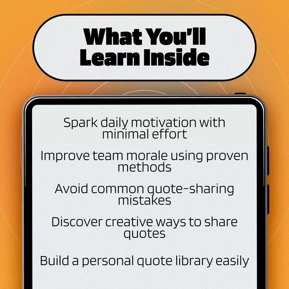 Words at Work: Inspiring Office Quotes to Boost Your Day | Office Quotes About Work | Digital Download eBook