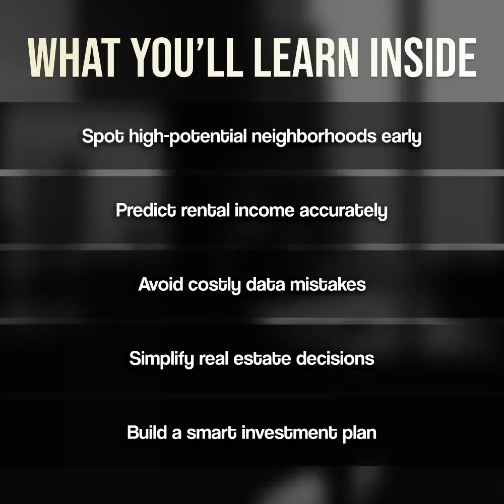 How Data Analytics Transforms Investment Success | Real Estate Investment Guide | Using Data Analytics for Real Estate Investment PDF