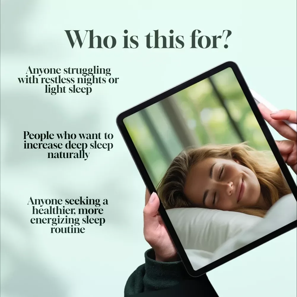 Unlock Your Body’s Natural Power to Rest with the Deep Sleep Reset | eBook to Increase Deep Sleep Naturally | Sleep Hygiene Guide & Checklist