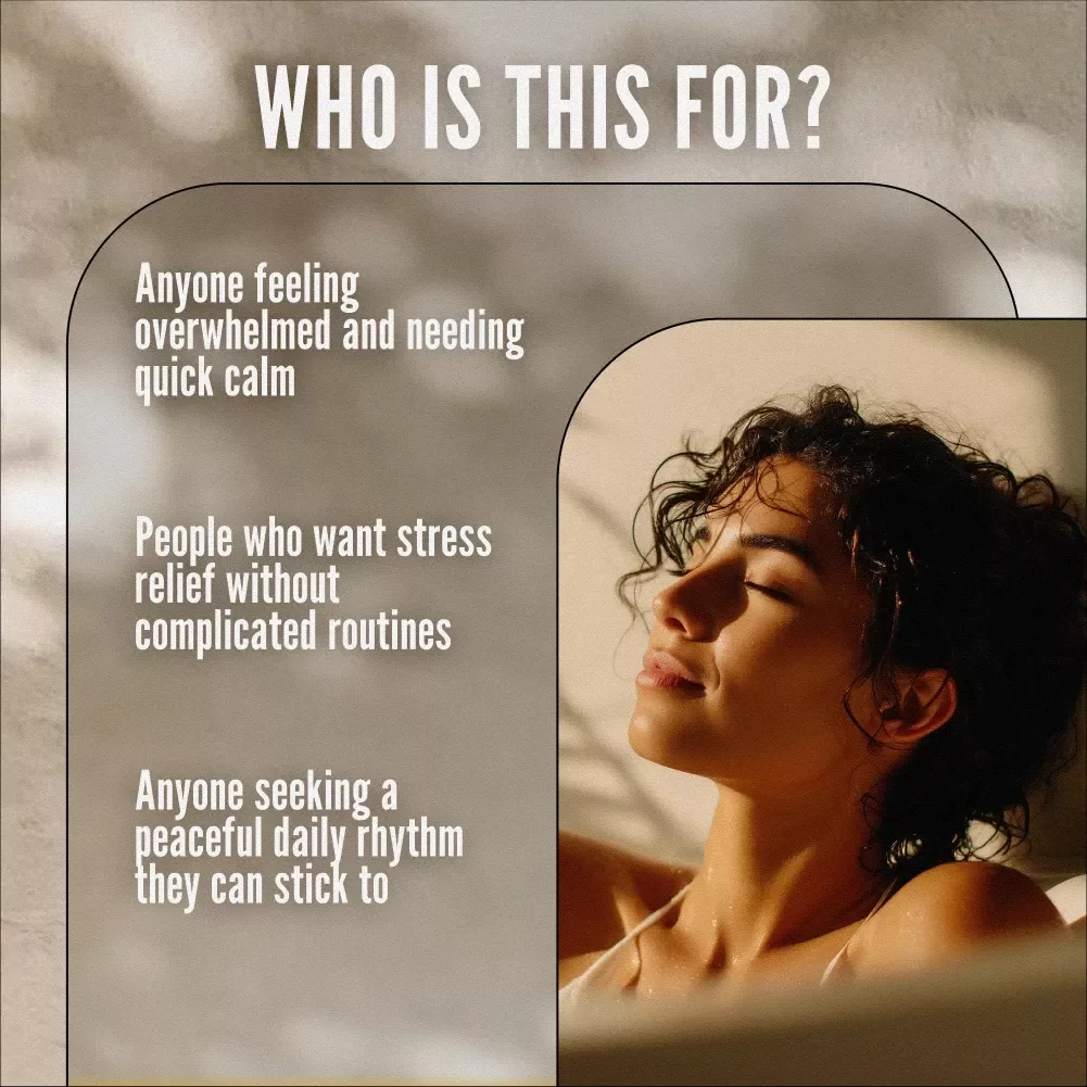 Your Calm Action Checklist: Simple Steps | Digital Checklist for Calming Things, Self-Care & Relaxation