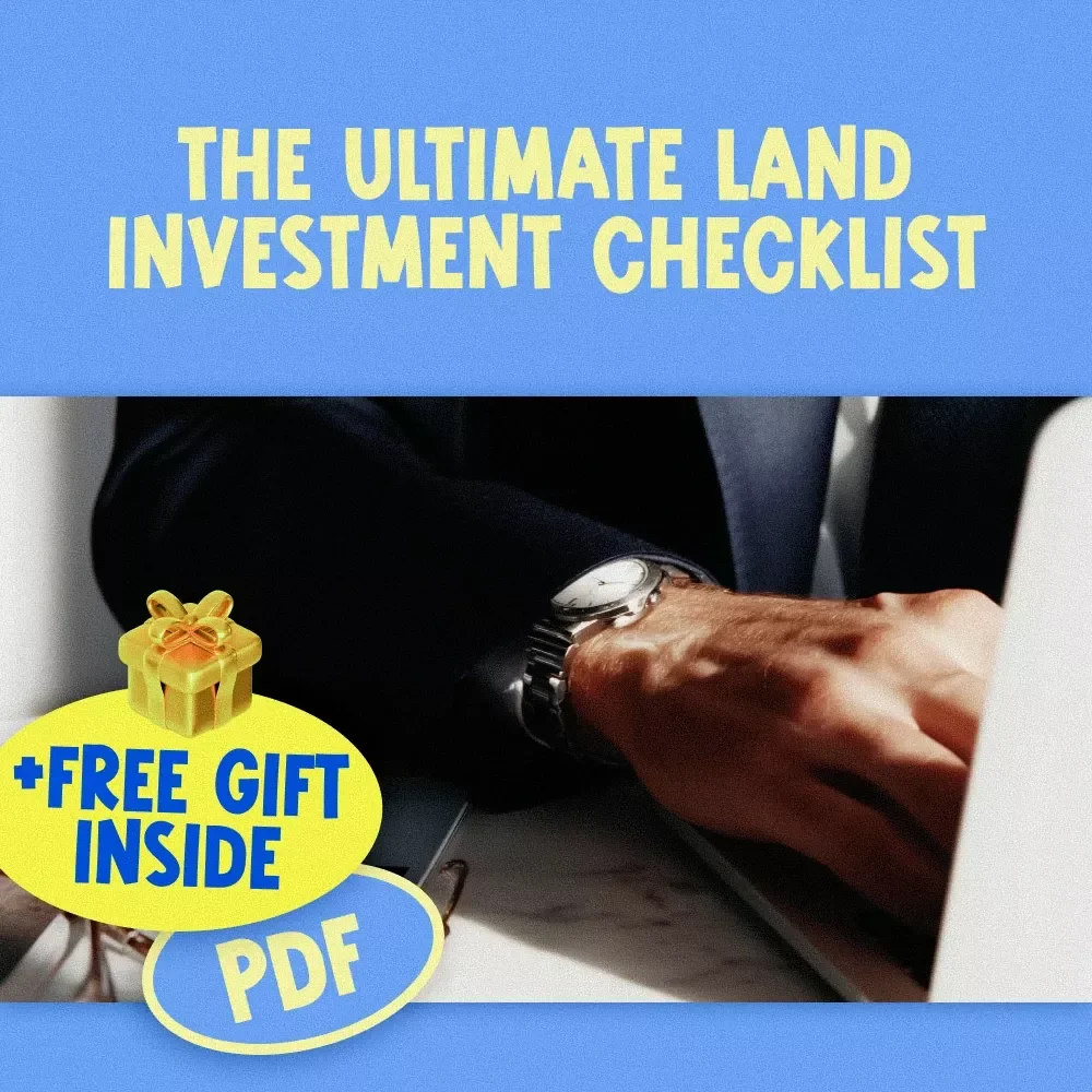 The Ultimate Land Investment Checklist | Digital Download Guide for How to Buy Land for Investment Success