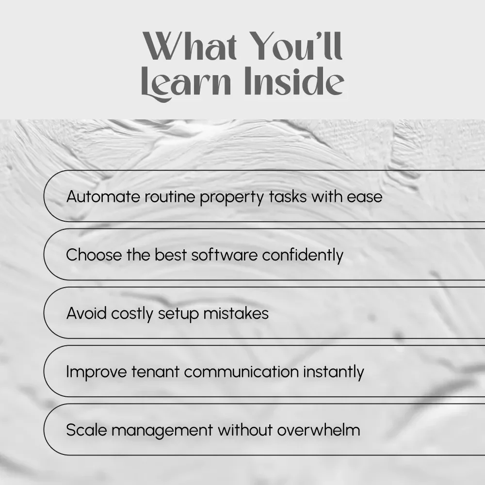 The Ultimate Guide to Automated Property Management Software | Digital Download for Landlords, Property Managers & Real Estate Investors